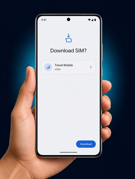 Download the eSIM on Android
